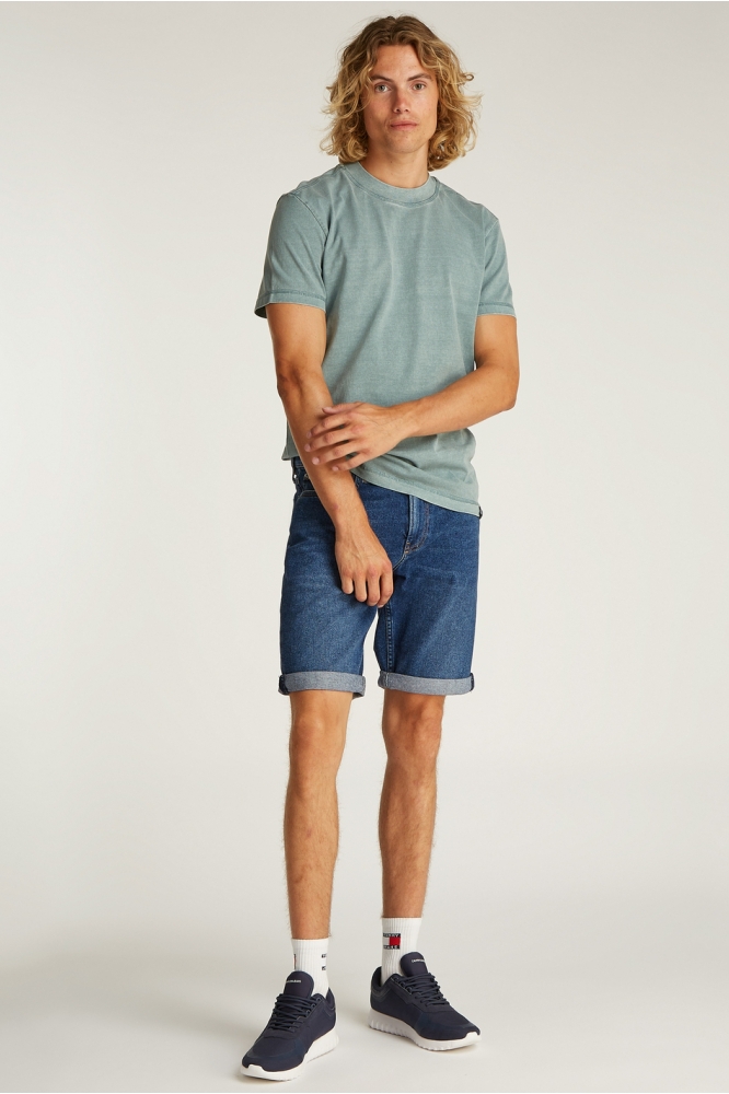 SLIM SHORT J30J327184 DENIM DARK